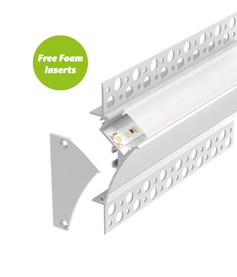 Plaster-In Coving LED Profile