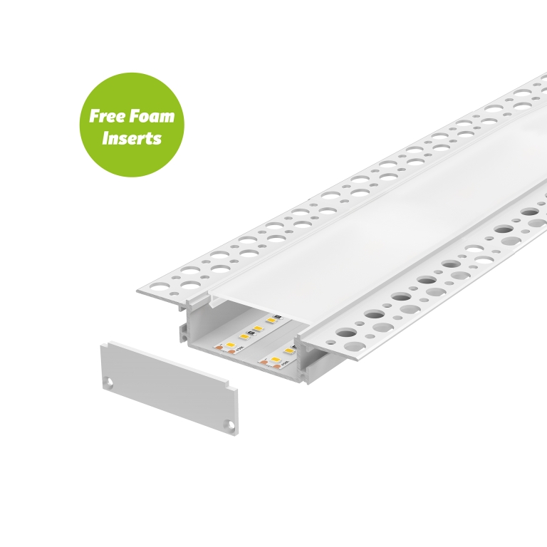 Plaster-In Large Aluminium Profile