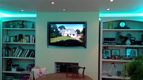 RGB LEDs in dining room