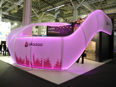 14.4 watt (5050 SMD) RGB LED tape used in a exhibition