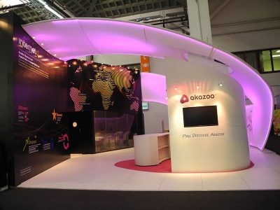 14.4-watt RGB LEDs lit up purple