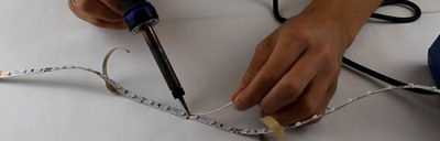 Cutting & soldering LED strips - feature pic
