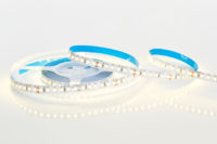 24-watt white LED tape unspooled from its reel