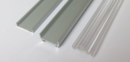 Aluminium extrusion profiles for LED strip lights