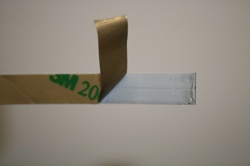 self-adhesive backing for LED tapes