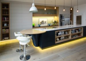 LED kitchen installation
