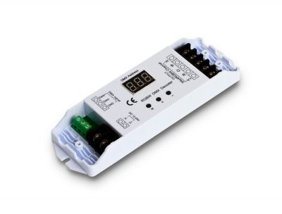 A four-channel DMX receiver module