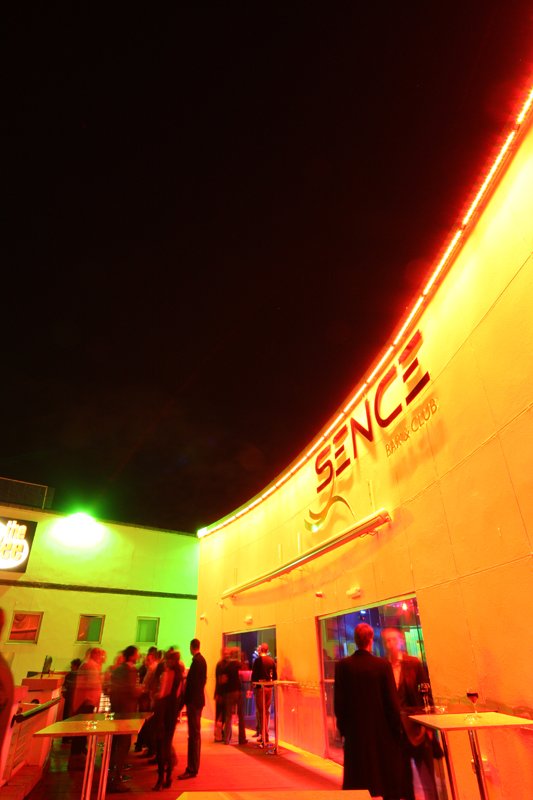 Sence nightclub LEDs