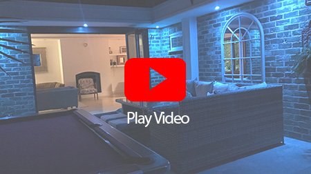 Multizone RGBW LED lighting project - conservatory, jacuzzi & kitchen