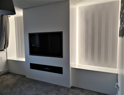 Fully installed - evening