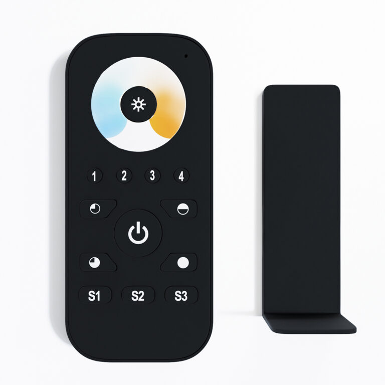 Dual-white multi zone wireless remote