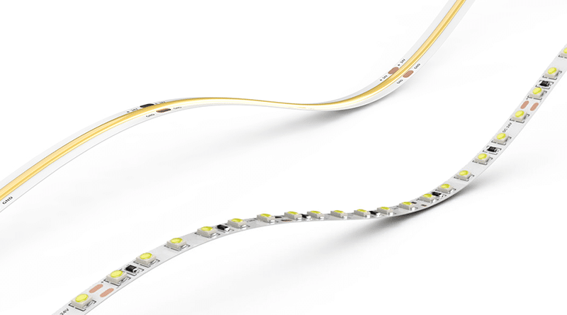What are the differences between COB and SMD Strip Lights?