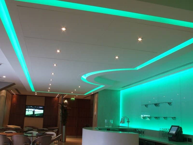 Sports Bar effect lighting using InStyle LED Strip Lights
