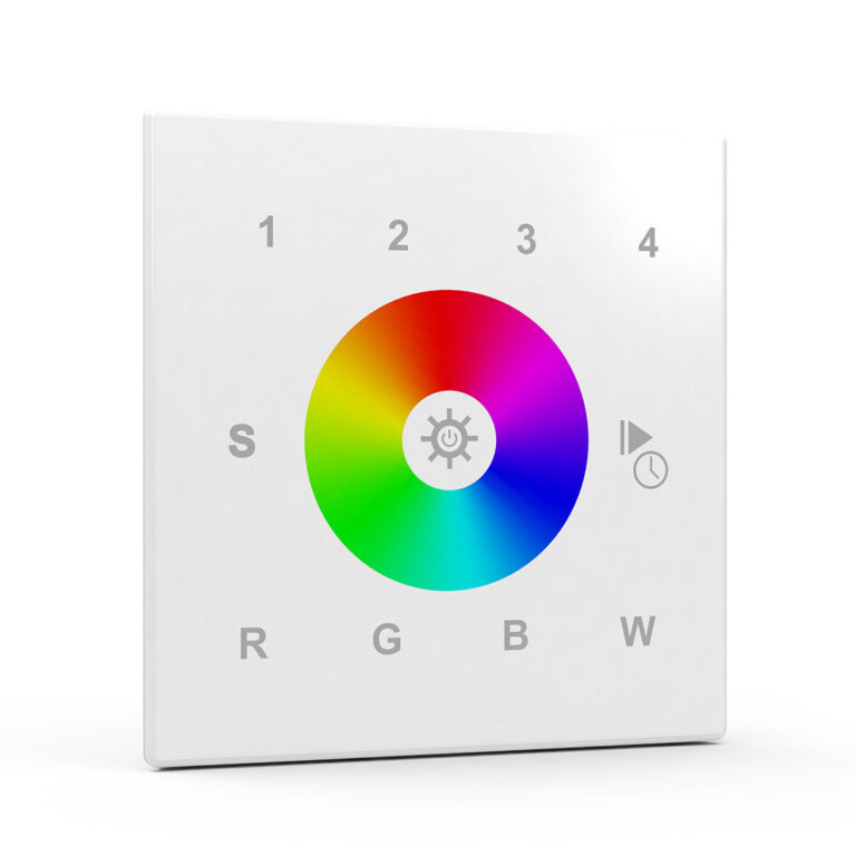 Wireless RGB/RGBW Wall Control (4 Zone)
